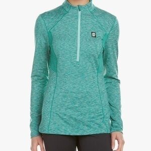 Orage Women's Cozy Top Size M Color Dark Jade